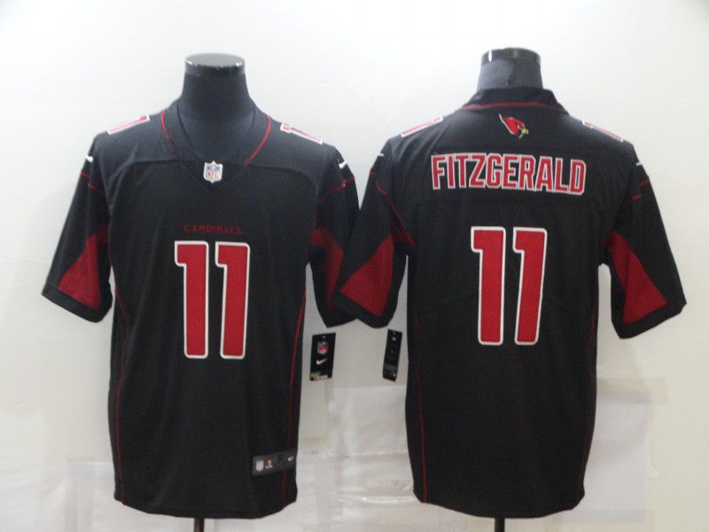 Men Arizona Cardinals #11 Fitzgerald Black Nike Vapor Untouchable Limited 2020 NFL Nike Jerseys->arizona cardinals->NFL Jersey